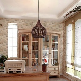 Lantern Country Mini Style Painting Pendant Light
