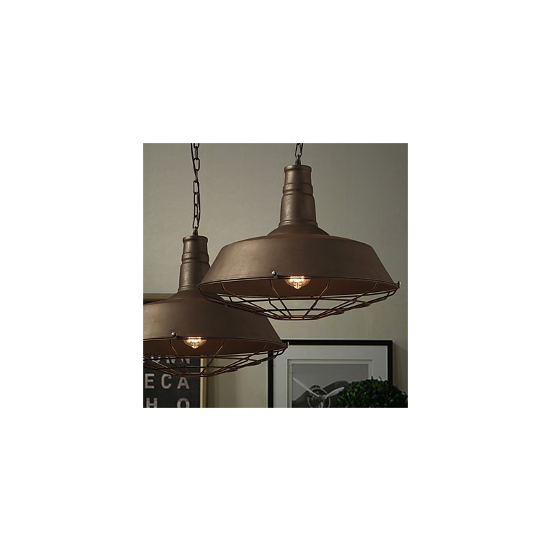 Northern Europe American Retro iron Chandelier Minimalist Wrought iron