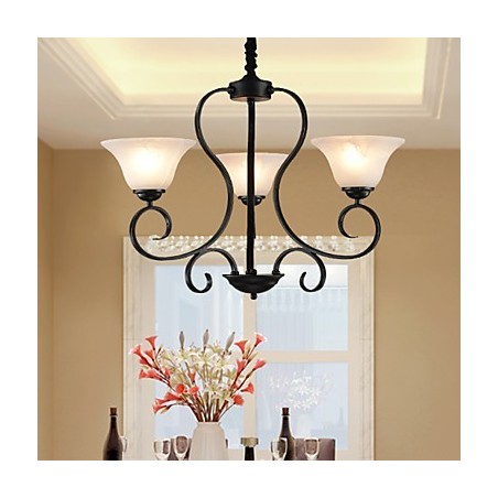 3 Lights Retro Chandelier Country Metal 3 Lights Retro Chandelier Country Metal
