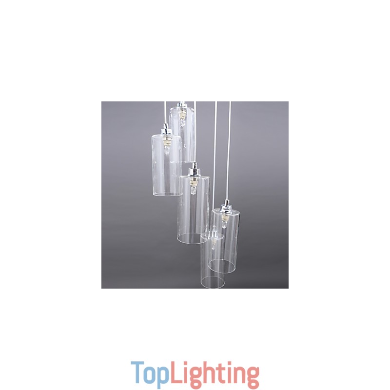 Clear Glass lamp Simple Modern Creative