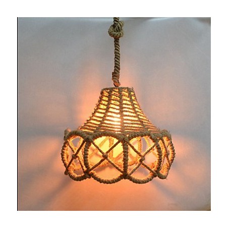 American Country Vintage Iron Chandelier Industrial Hemp American Country Vintage Iron Chandelier Industrial Hemp