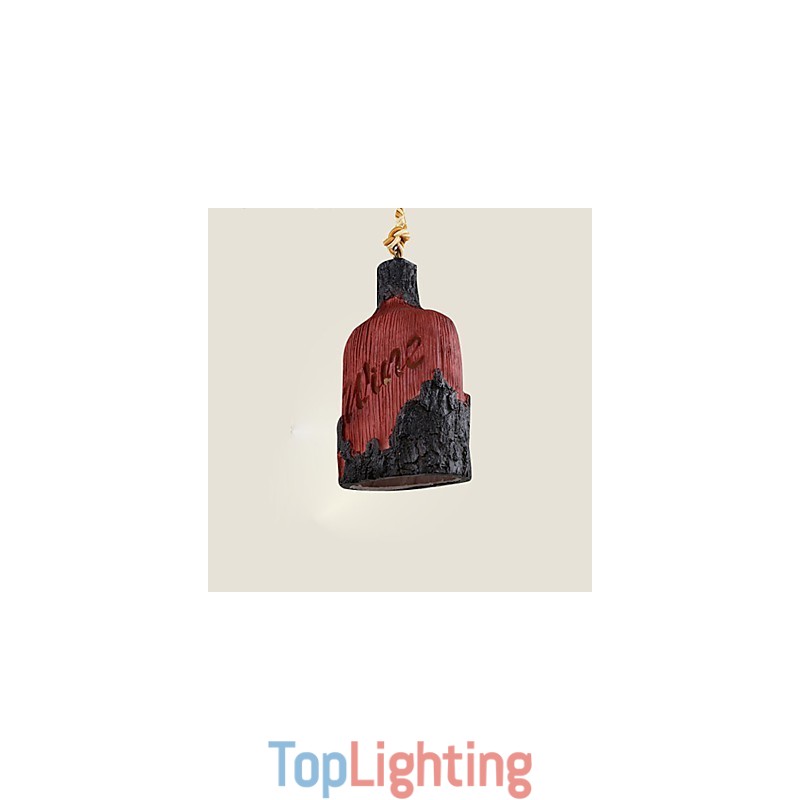 Single Head Small Chandelier Cafe American Country Internet Cafe