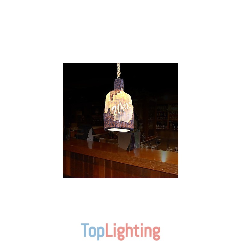 Single Head Small Chandelier Cafe American Country Internet Cafe