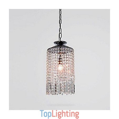 Modern Contemporary Crystal Metal Pendant Light Modern Contemporary Crystal Metal Pendant Light