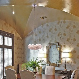 Comtemporary Aluminum Pendant Light with 7 Lights