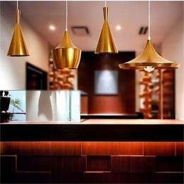 Americange Gold 3 Head Aluminum Table Pendant