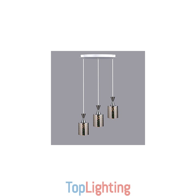 Dream laser Engraving Chrome Plated lamp 3 Disc