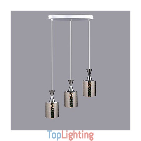 Dream laser Engraving Chrome Plated lamp 3 Disc Dream laser Engraving Chrome Plated lamp 3 Disc