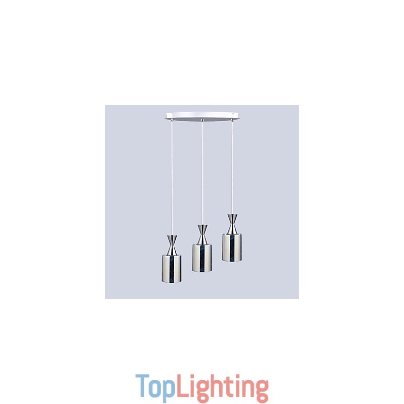 Dream laser Engraving Chrome Plated lamp 3 Disc