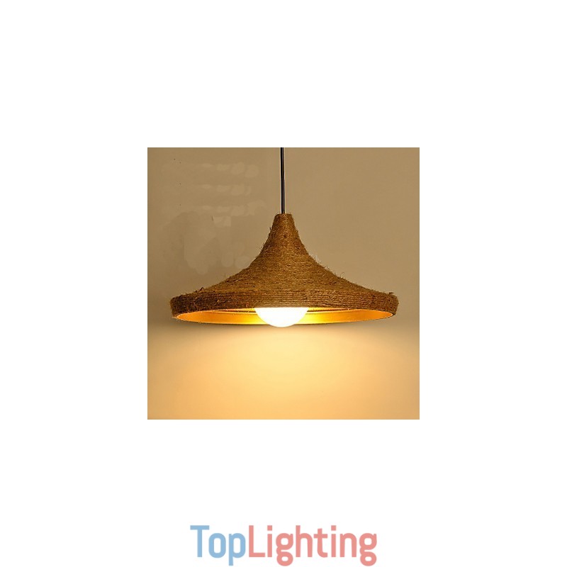 Retro Chandelier C Industrial Hemp