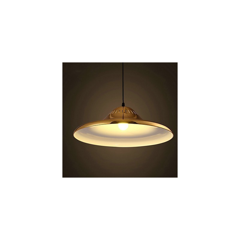 Country Gold Metal Pendant Light Garage
