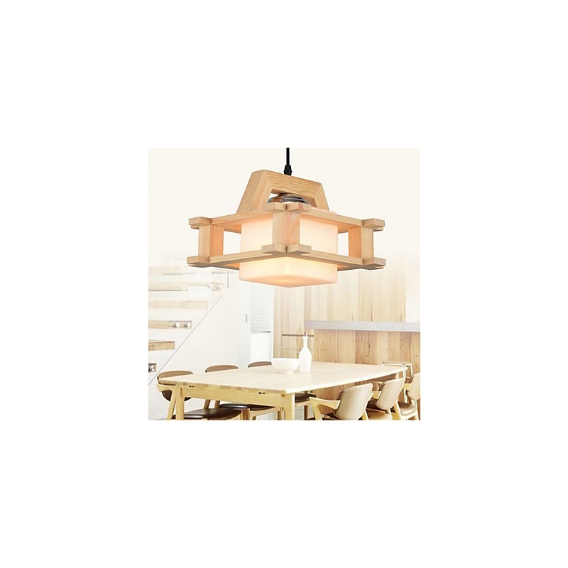 Solid Wood Lamp