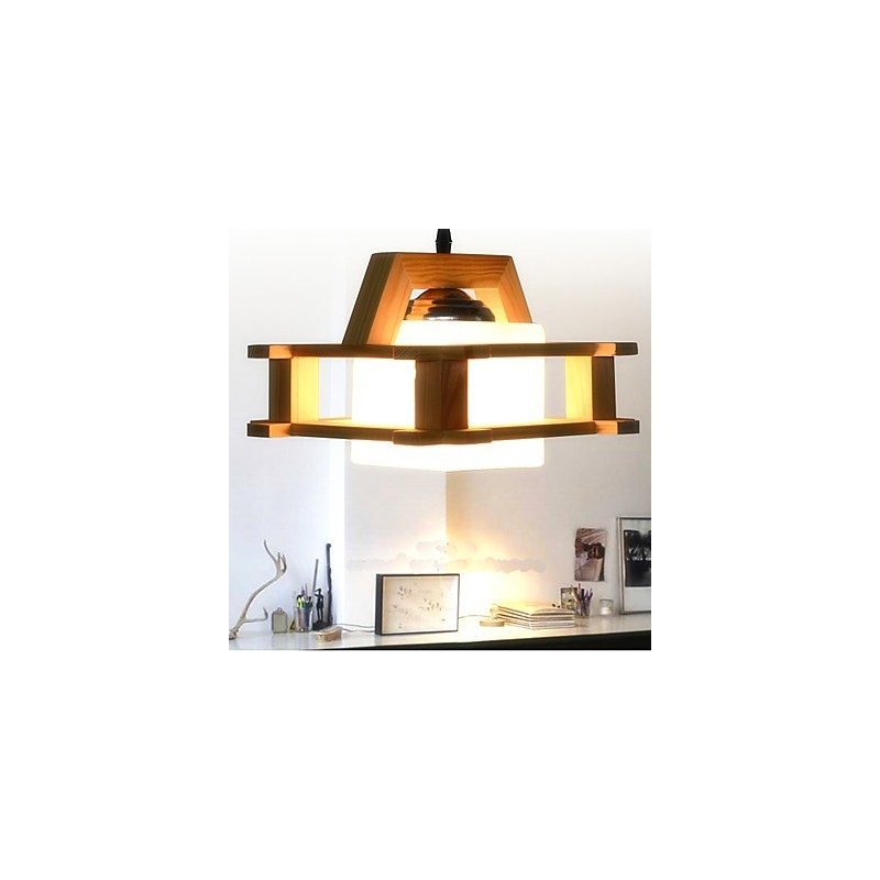 Solid Wood Lamp