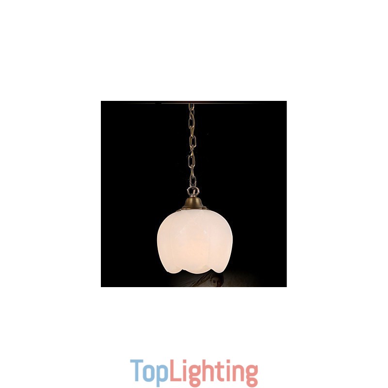 The Spanish Marble Copper Single Chandelier lighting