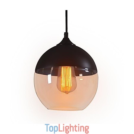 WestMenLights Modern Vintage Glass Ceiling Pendant Light 200mm Diameter WestMenLights Modern Vintage Glass Ceiling Pendant Light 200mm Diameter
