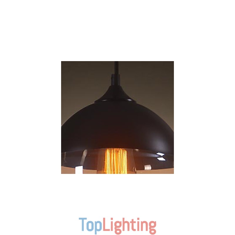 WestMenLights Modern Vintage Glass Ceiling Pendant Light 200mm Diameter
