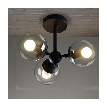 Glass Ball Iron Beanstalk Molecular Ceiling Lamps Glass Ball Iron Beanstalk Molecular Ceiling Lamps
