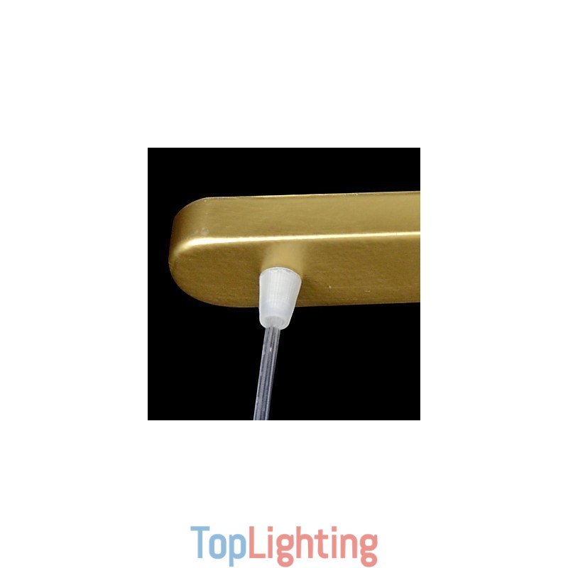 Bronze Pendant Three Lights Moire Glass European Classic