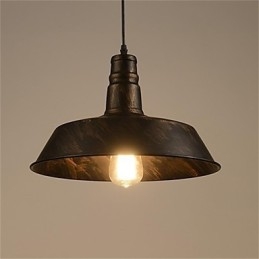 The Diameter of 360mm Minimalist Unique Cover Retro Chandelier
