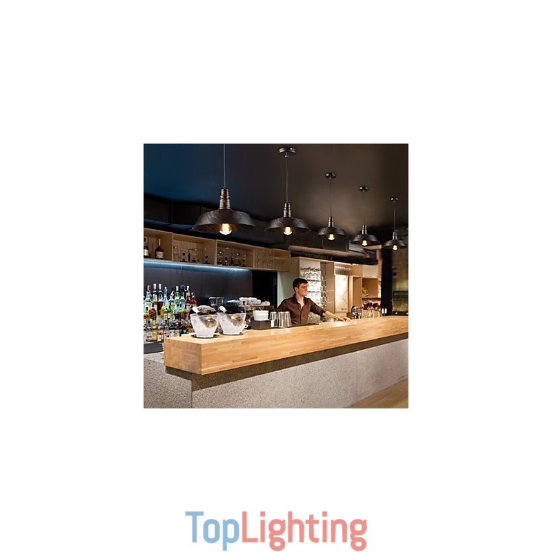 The Diameter of 360mm Minimalist Unique Cover Retro Chandelier