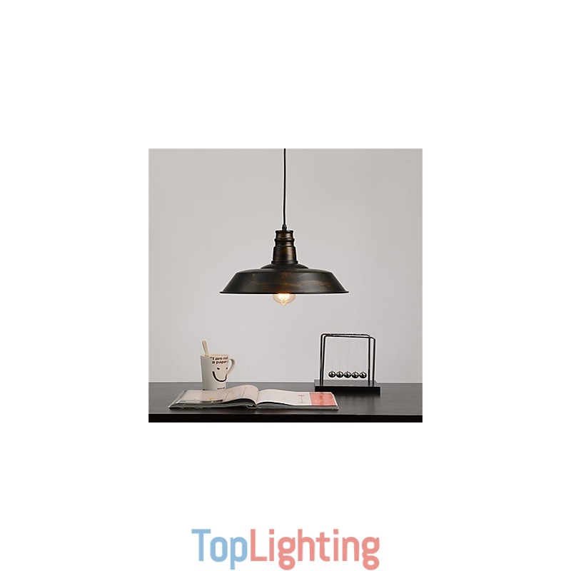 The Diameter of 360mm Minimalist Unique Cover Retro Chandelier