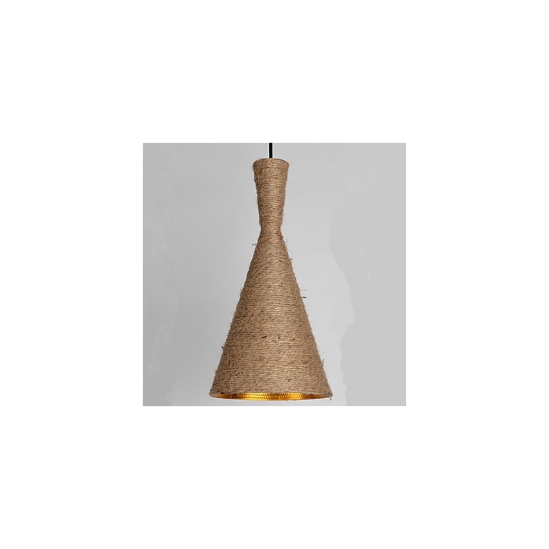 Retro chandelier industrial Hemp