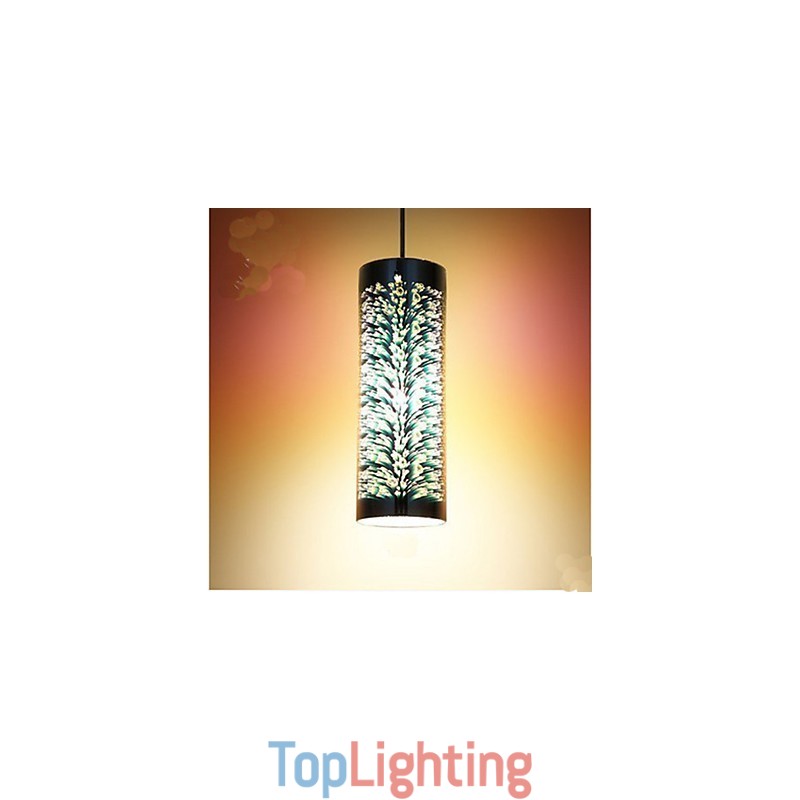 Simple table 3D Glass Creative Pendant