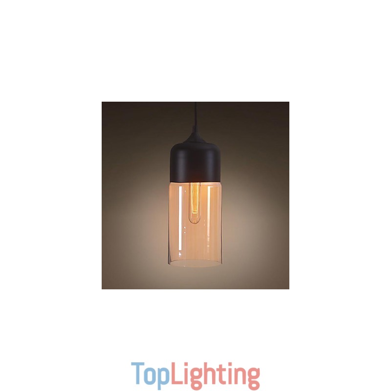 WestMenLights Elegant Bottle Shade DIY Ceiling Lamp Glass Pendant Lighting Edison Bulb Home