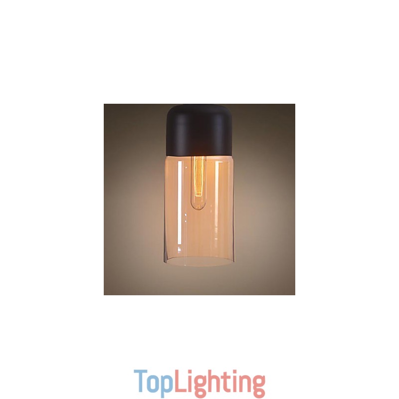 WestMenLights Elegant Bottle Shade DIY Ceiling Lamp Glass Pendant Lighting Edison Bulb Home