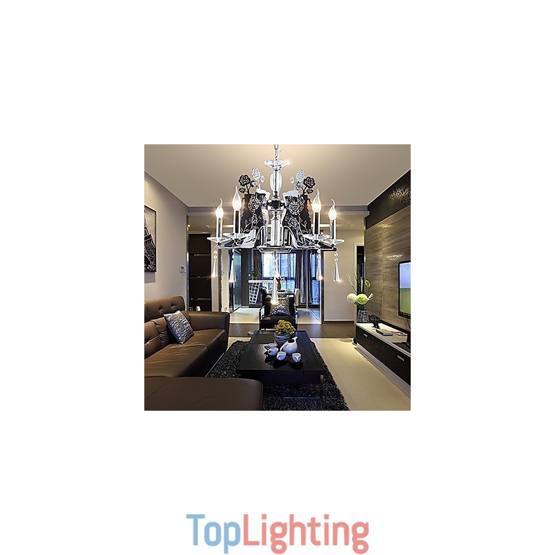 Chandelier Modern Contemporary Metal