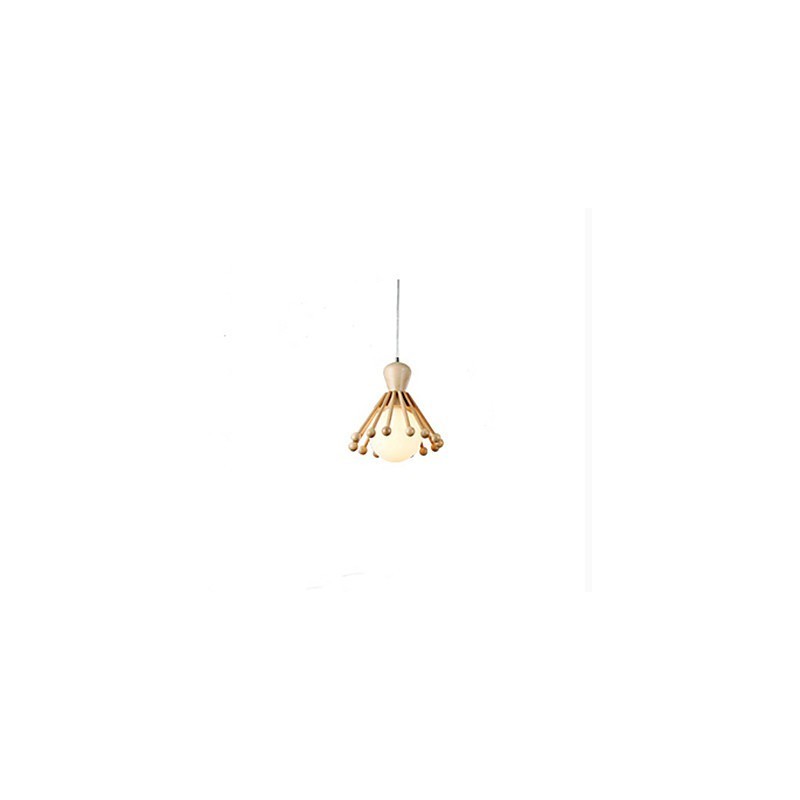 Garden Wooden Chandelier Simple Nordic Wood Chandelier