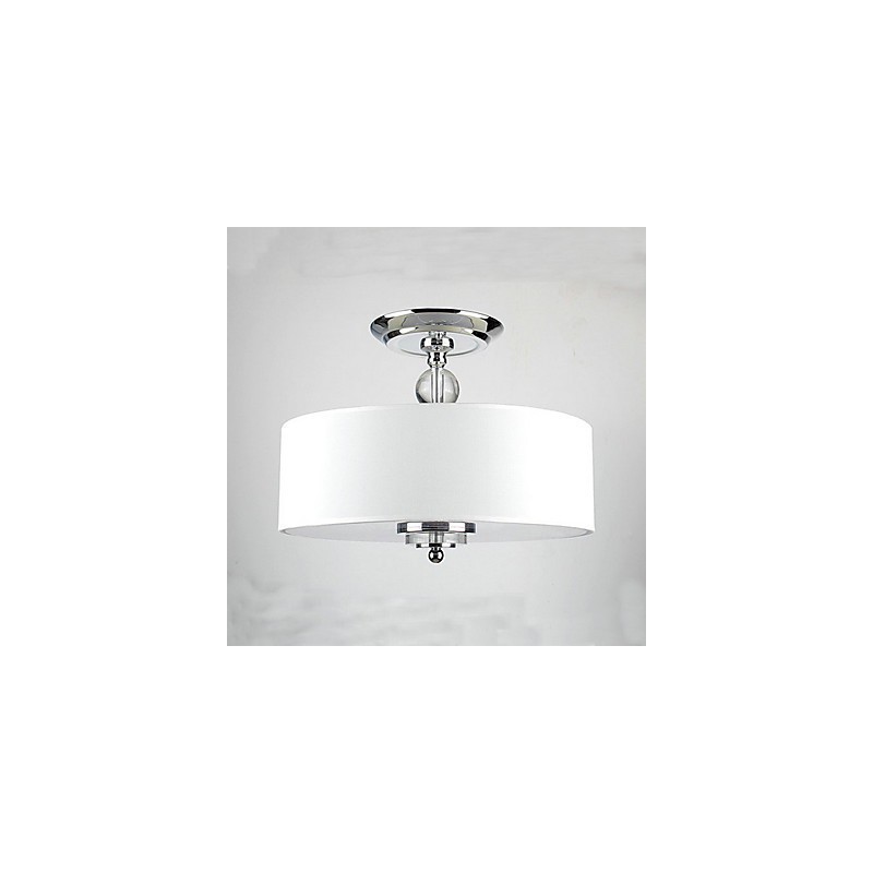 Modern Stylish 3 Light Pendant with Flannelette Shade