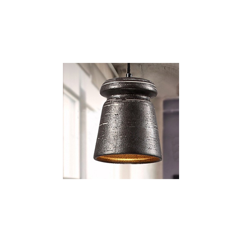 Personality Retro Ceramic Hanging Teahouse Chandelier lamp