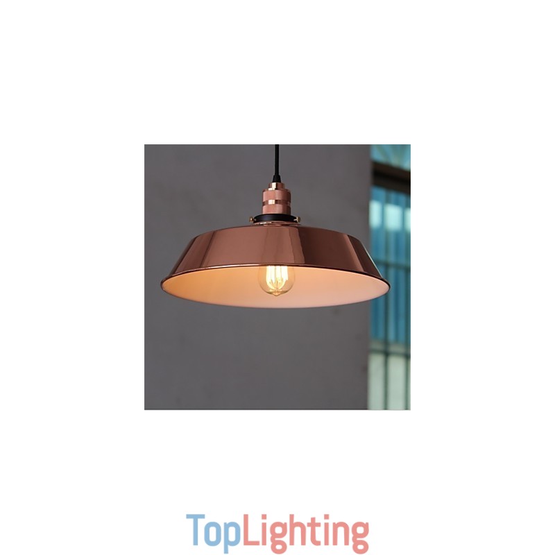 The Diameter of 360mm Minimalist Unique Cover Retro Chandelier