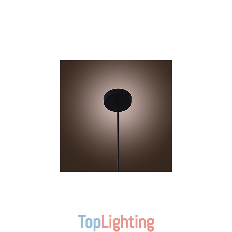 70W Modern Glass Pendant Light in Transparent Bottle Design