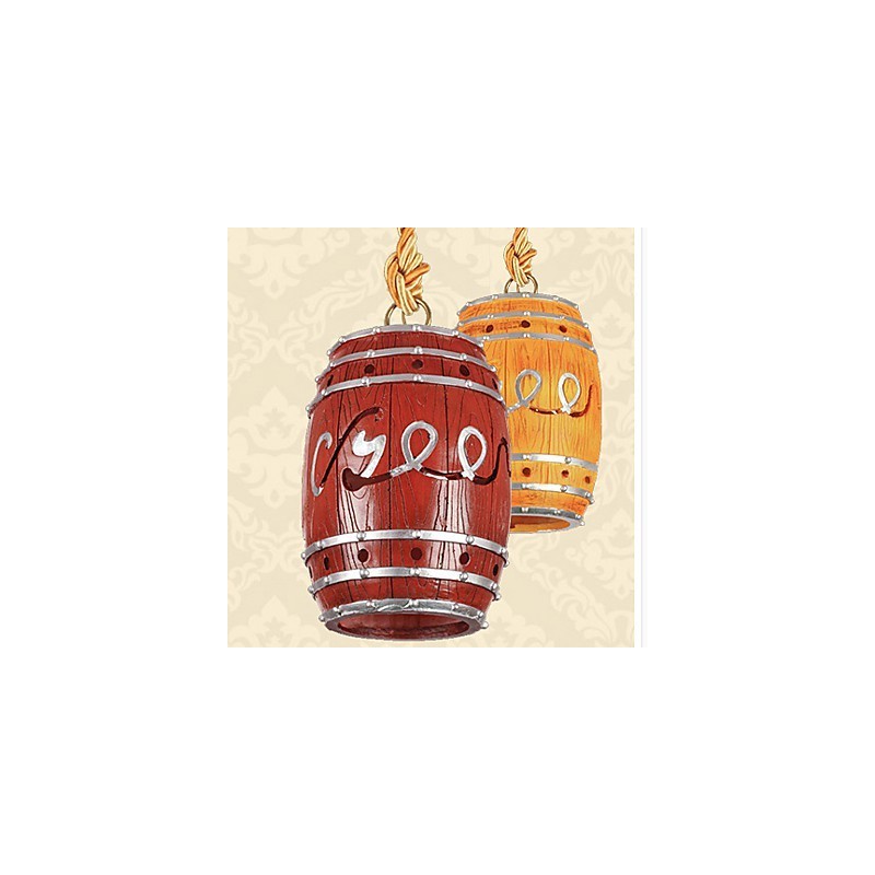 Modern Minimalist Decoration Cask Resin Chandelier
