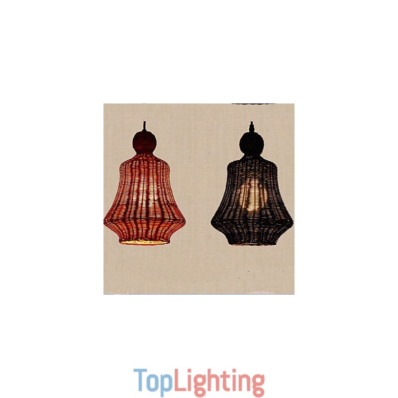 Hyacinth Rattan Chandelier