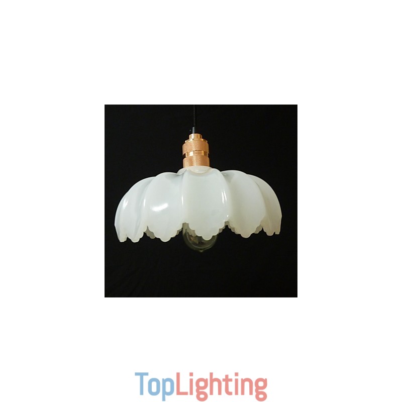 Creative Retro Old Shanghai flower lounge chandelier Glass Chandelier