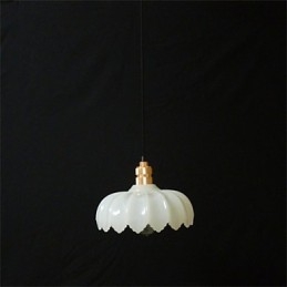 Creative Retro Old Shanghai flower lounge chandelier Glass Chandelier