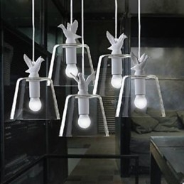 Single Head Ducklings Birds Glass Chandelier Meals Chandelier