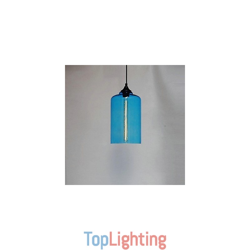 Bottle Design Pendant 1 Light Concise Iron Painting