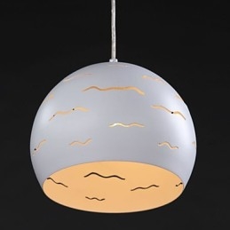 Simple Modern Creative of Real White Iron lighting