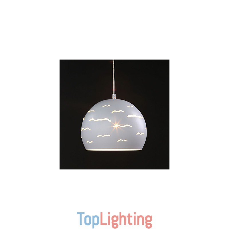 Simple Modern Creative of Real White Iron lighting