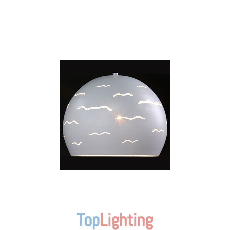 Simple Modern Creative of Real White Iron lighting
