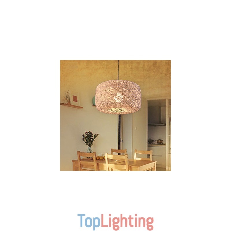 European Fashion Chandelier Modern Minimalist Home Rattan Balls Chandelier