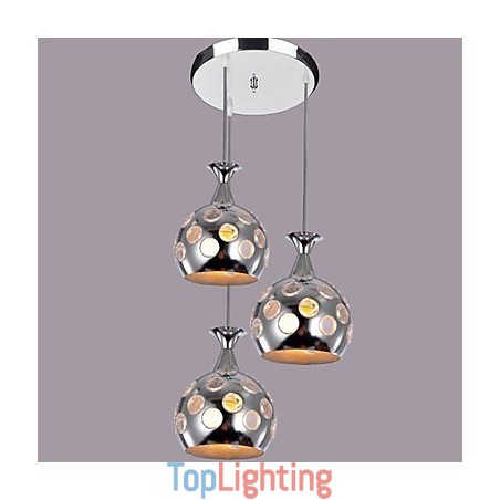Modern Contemporary Island Mini Style Electroplated Pendant Light Modern Contemporary Island Mini Style Electroplated Pendant Light