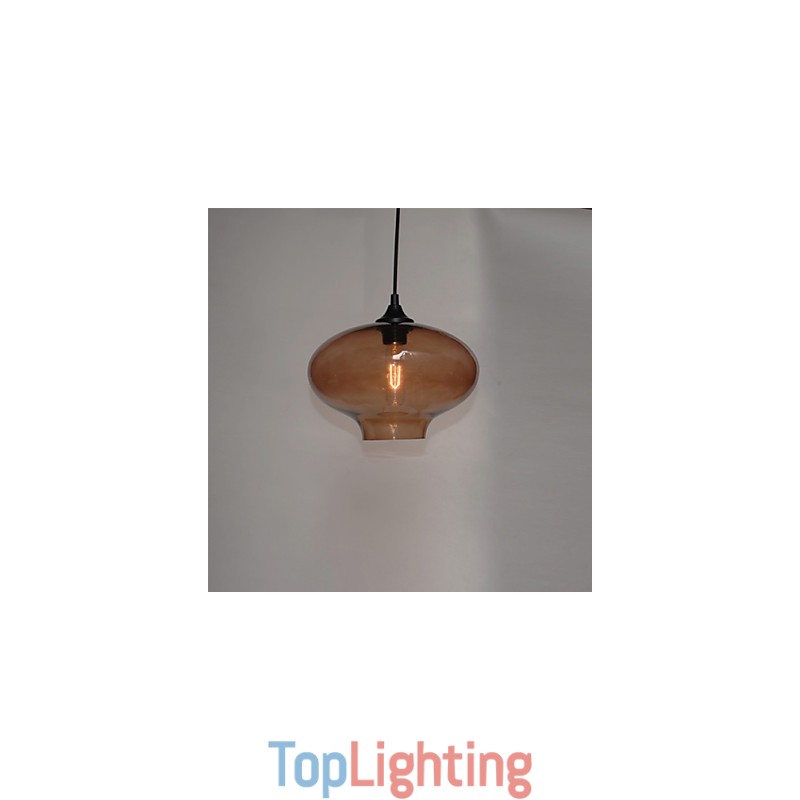 Bubble Design Pendant 1 Light Minimalist Iron Painting