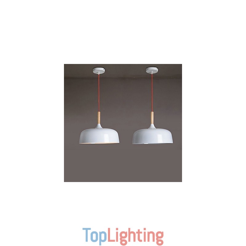 Country Painting Metal Pendant Light