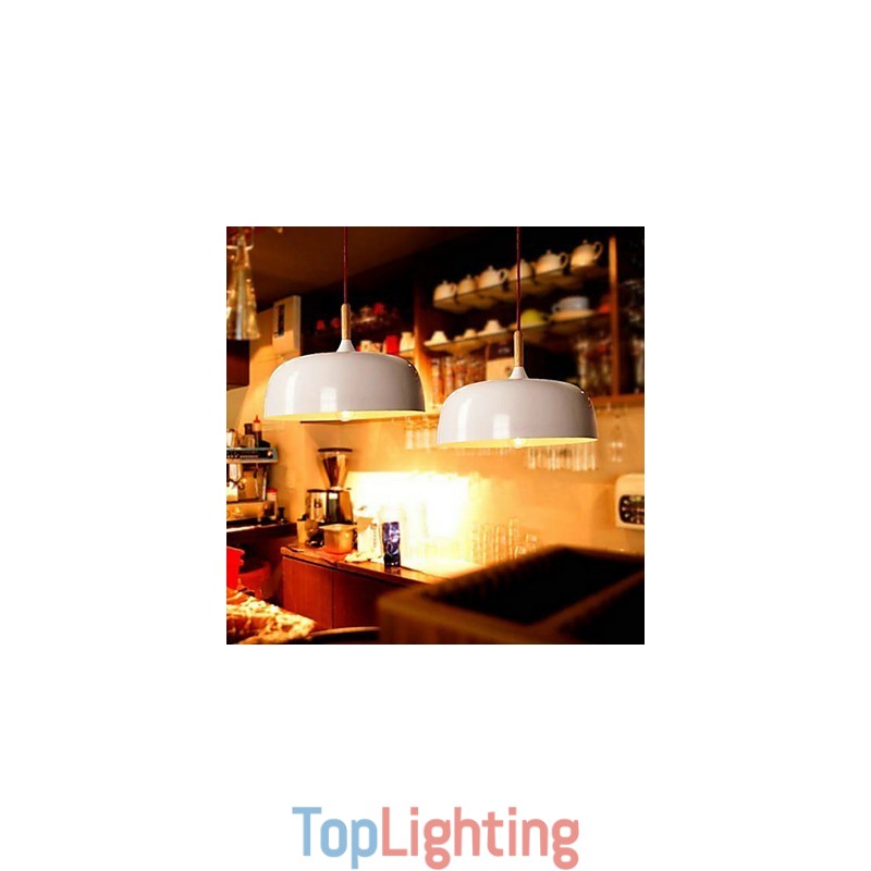 Country Painting Metal Pendant Light
