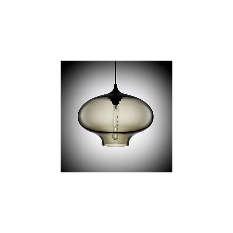 Retro Creative Single Head Glass Pendant Lamp Cafe In The Goldfish Bowl
